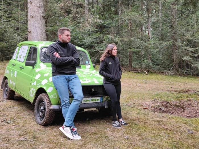 Toma Intérim en route pour le 4L Trophy !