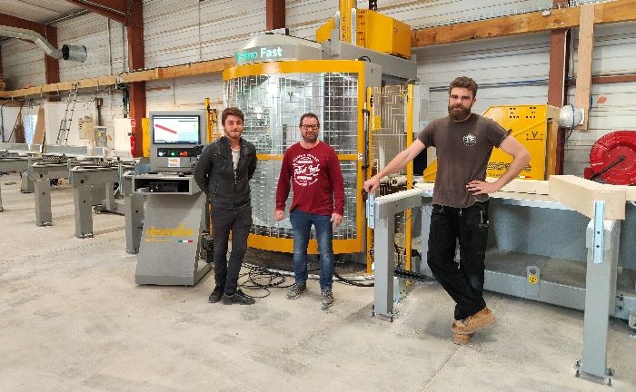 Déco Charpente modernise son outil industriel