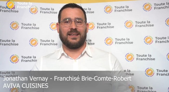« Ouvrir un magasin de cuisines sans franchise c'est très compliqué », Jonathan Vernay (franchisé Cuisines Aviva)