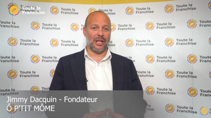 « Nous avons à peu près 130 ouvertures à réaliser à long terme », Jimmy Dacquin, Fondateur O P'tit Môme