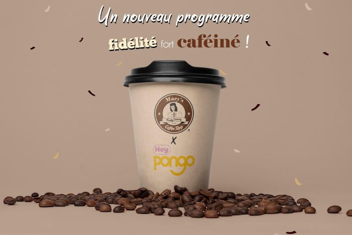 Mary’s Coffee Shop signe un partenariat avec l’application Hey Pongo