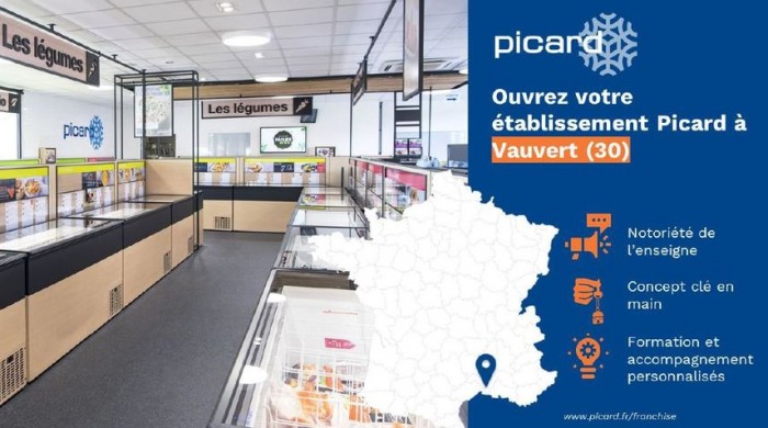 Devenez franchisé Picard à Vauvert