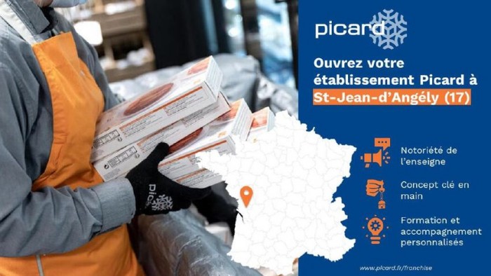 Ouvrez le futur magasin Picard de Saint Jean d’Angély