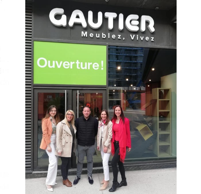 Un couple de multifranchisés Gautier ouvre un nouveau magasin à Nice