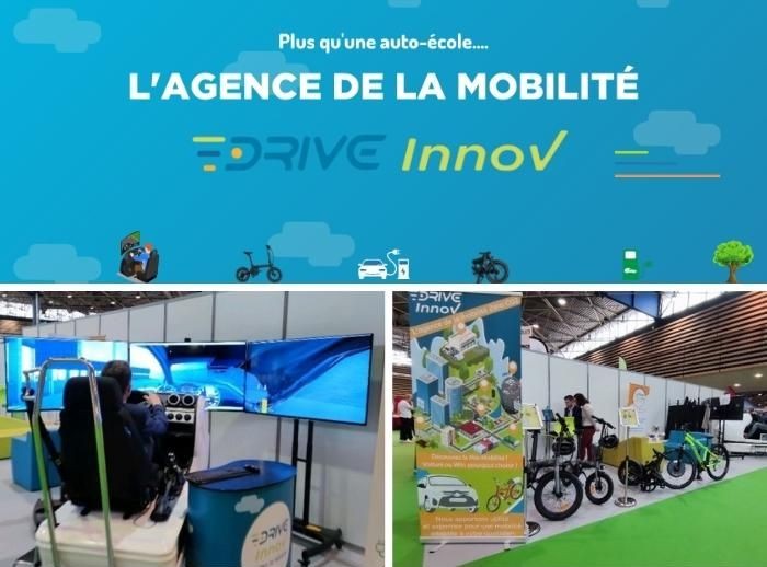 Drive Innov présente son concept d'agence de la mobilité au Salon automobile de Lyon 2022