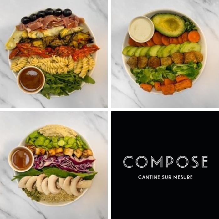 COMPOSE – Cantine Sur Mesure lance quatre salades signatures pour l’été