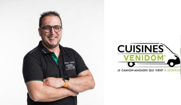 « J’ai choisi la franchise Cuisines Venidom pour son concept novateur et ses coûts d’installation raisonnables », Jérôme Voynnet (franchisé Haut-Doubs)