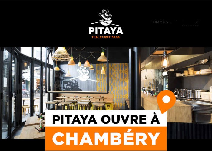 La franchise de street food thaï PITAYA débarque à Chambéry