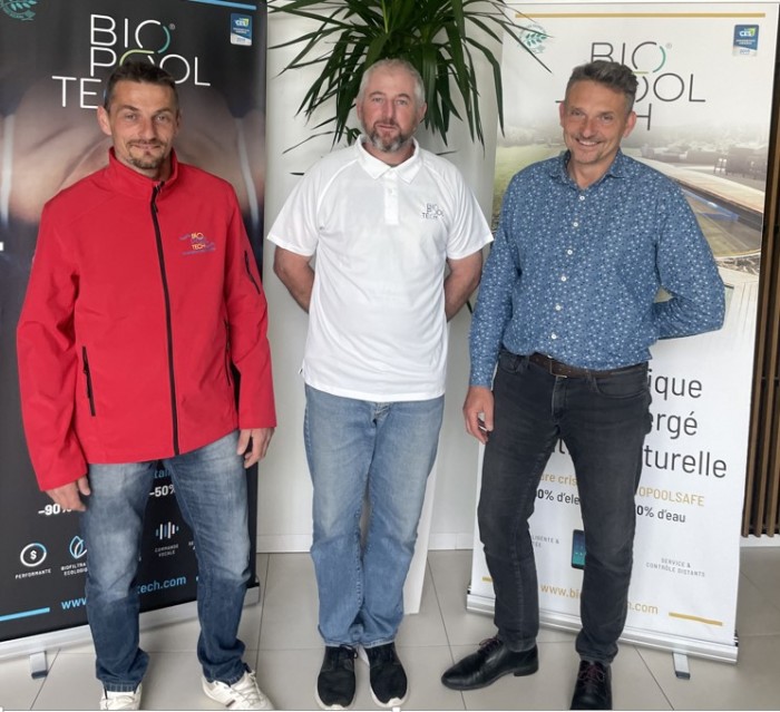 Biopooltech : fin de formation pour les franchisés dans l'Allier