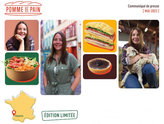 Pomme de Pain poursuit sa collaboration avec Nastasia Lyard de Top Chef