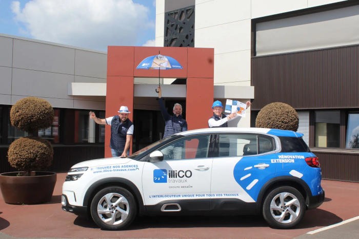 illiCo Travaux accueille trois nouveaux franchisés en formation