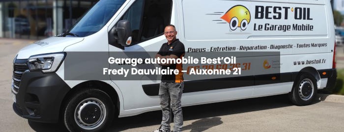 « J’ai choisi Best’Oil car cela simplifiait les choses », Frédy Dauvilaire, nouveau garagiste mobile Best’Oil à Auxonne
