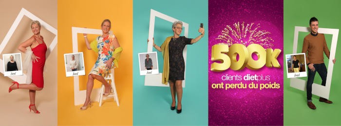 Le réseau dietplus a passé le cap des 500.000 clients en 10 ans