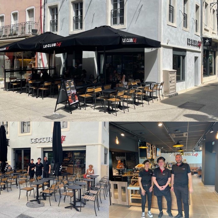 Un nouveau coffee shop Le Club pour Montélimar