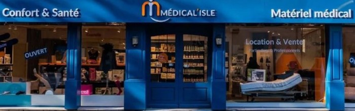 « Nous avons toujours voulu des magasins chaleureux, à l’opposé des magasins de matériel médical », Olivier Prieur (fondateur Médical’Isle)