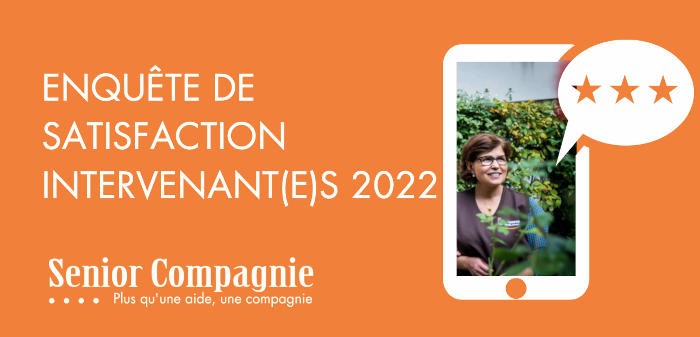 90% des auxiliaires de vie sont satisfaits de Senior Compagnie