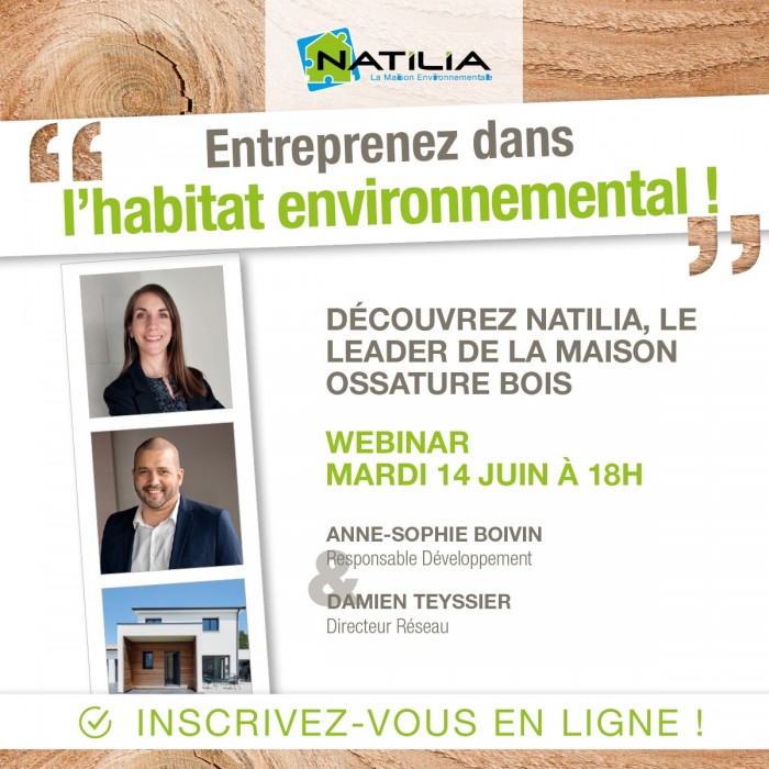 Natilia organise un nouveau webinar le 14 juin 2022