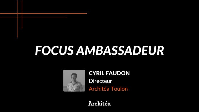 Focus sur le nouveau licencié Architéa de Toulon : Cyril Faudon