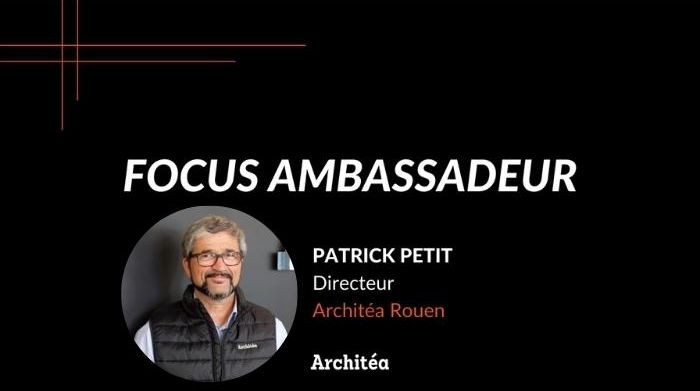Portrait du nouveau directeur de l’atelier Architéa de Rouen