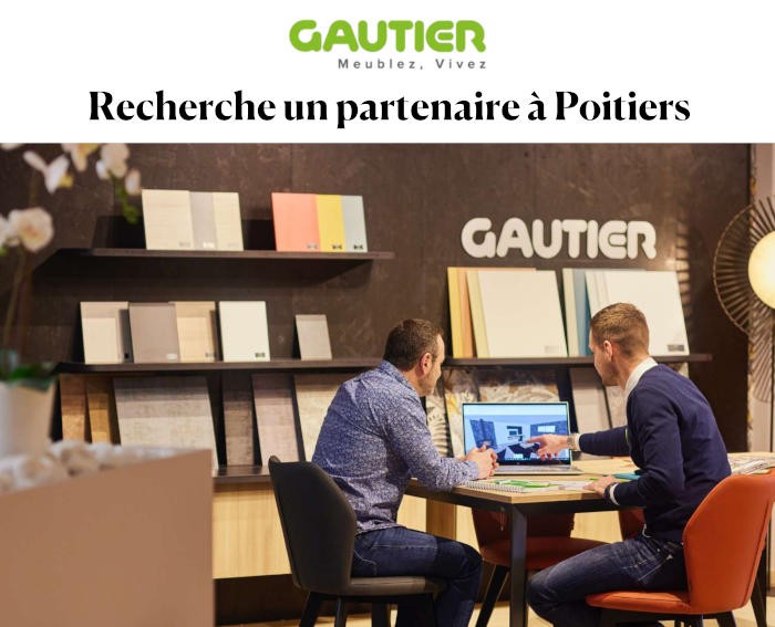 Gautier offre des opportunités pour un magasin à Poitiers