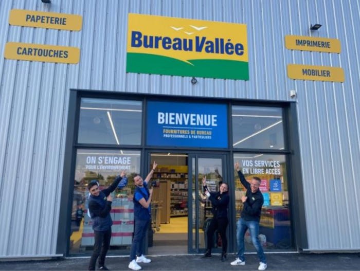 Un multifranchisé Bureau Vallée ouvre un nouveau magasin à Nemours