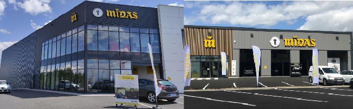 Deux franchisés Midas ouvrent deux nouveaux centres auto