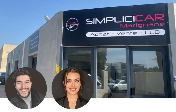 SimpliciCar Marignane : un couple de jeunes franchisés ouvre leur agence automobile