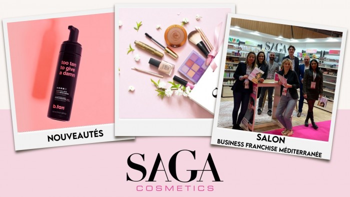 SAGA Cosmetics : nouveautés et succès au programme pour ce début d’été