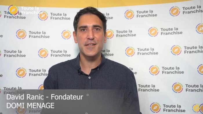 « Notre activité a été énormément boostée après le covid », David Ranic, (fondateur Domi Ménage)