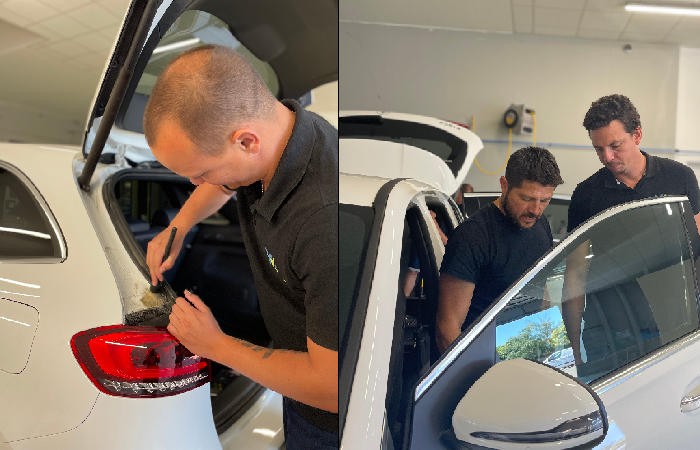 Deux nouveaux franchisés Wash&Check terminent leur formation initiale