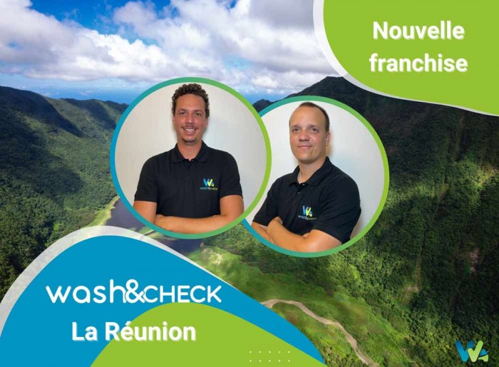 Wash&Check : première ouverture d’agence à La Réunion