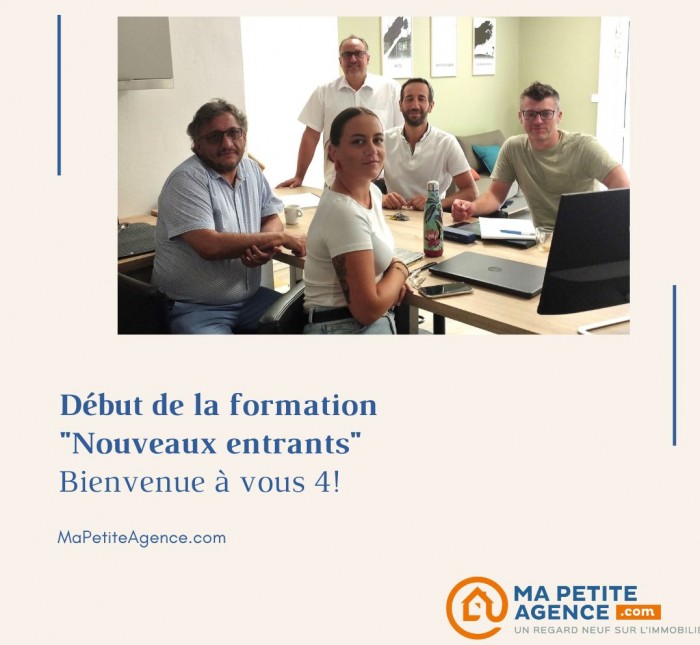 MaPetiteAgence.com accueille quatre nouveaux entrepreneurs en formation