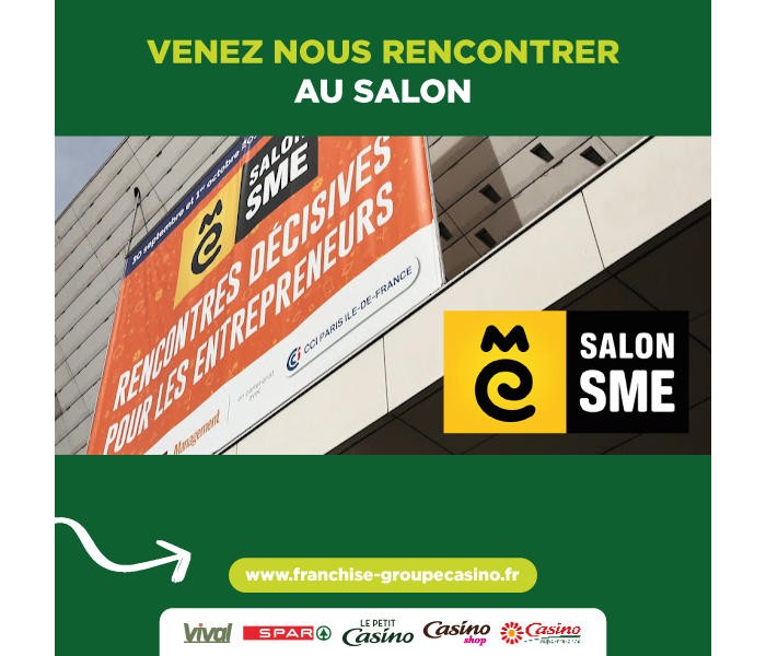 L’enseigne Casino Supermarché participe au Salon SME 2022