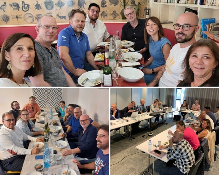 GPDIS Tour et Häcker Tour chez Raison Home pour former les franchisés du réseau aux nouveaux produits