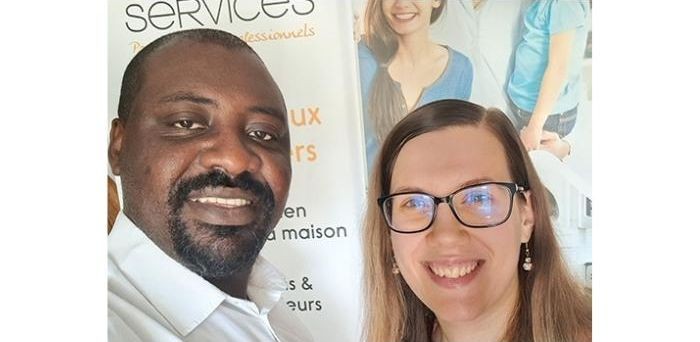 Stéphane et Solange N’Guessan ouvrent une agence AXEO Services à Evreux