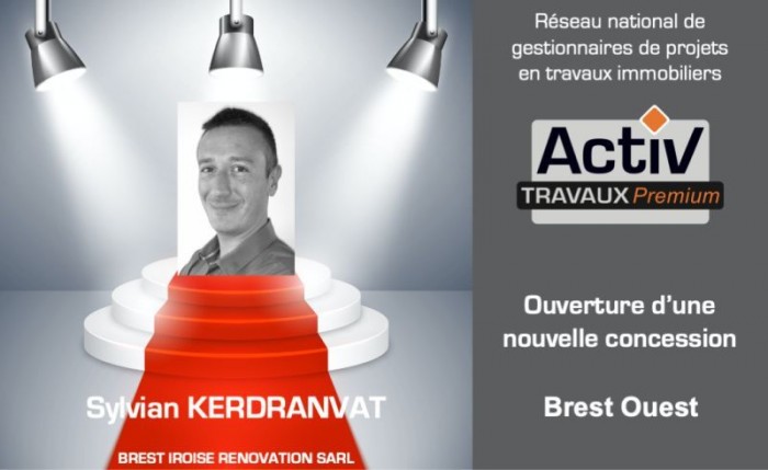 Un nouveau concessionnaire Activ Travaux Premium lance son activité à Brest
