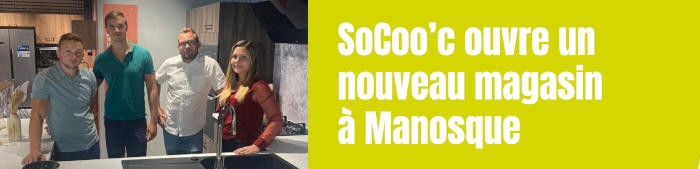 Deux frères s’associent pour ouvrir un magasin SoCoo’c à Manosque