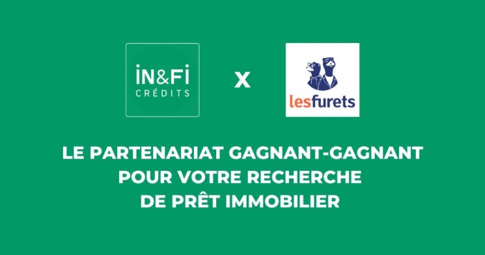 IN&FI Crédits X lesfurets, un partenariat gagnant-gagnant pour votre recherche de prêt immobilier