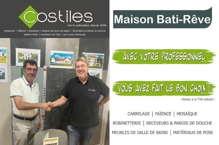 Costiles développe des partenariats locaux avec les professionnels du bâtiment
