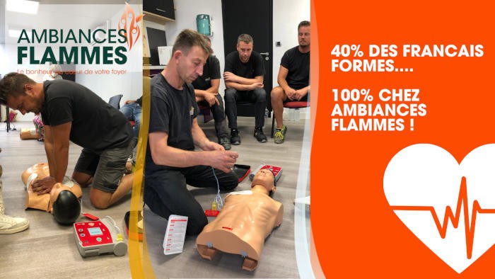 Ambiances Flammes forme ses collaborateurs aux gestes de premiers secours