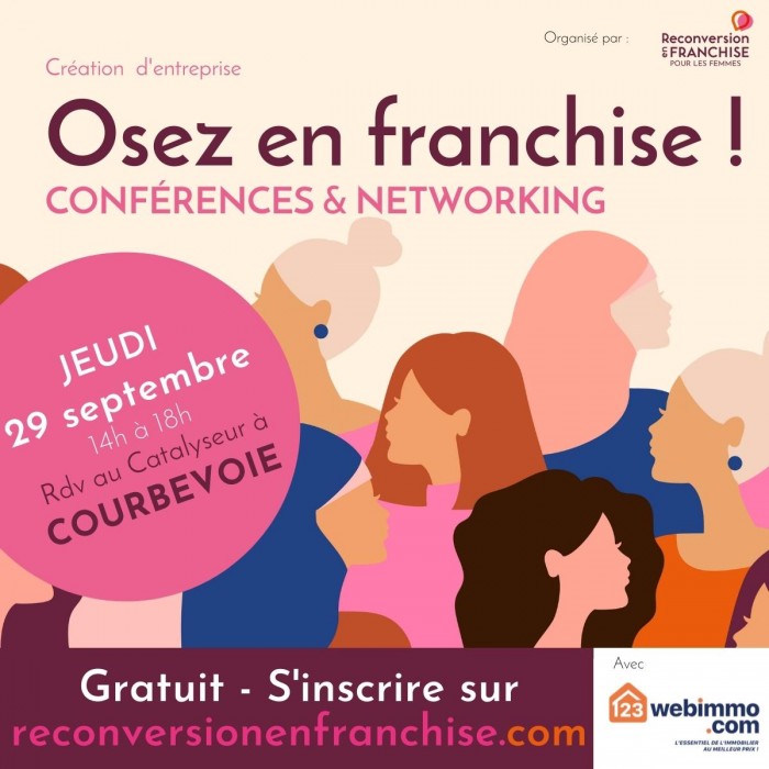 123webimmo.com annonce sa participation au prochain évènement Osez en Franchise