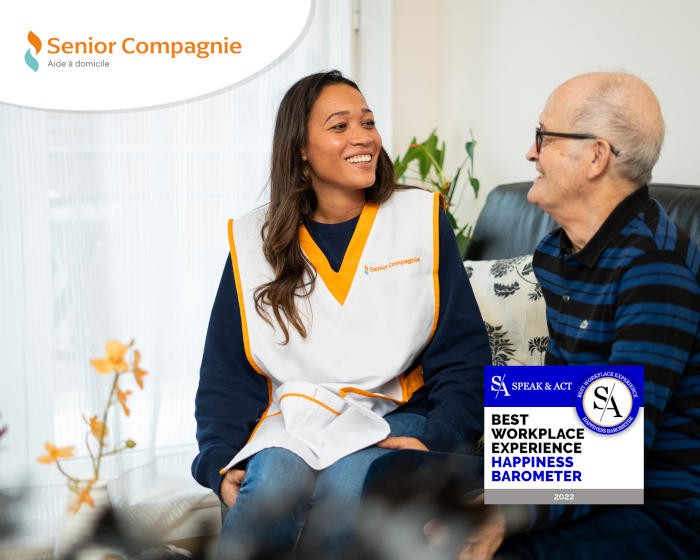 Senior Compagnie est labellisée Best Workplace Experience 2022