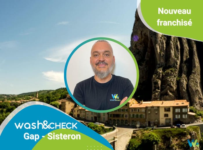 « C’est cette franchise qui m’apportait ce que je cherchais le plus », Dominique Laic, nouveau franchisé Wash&Check à Gap-Sisteron