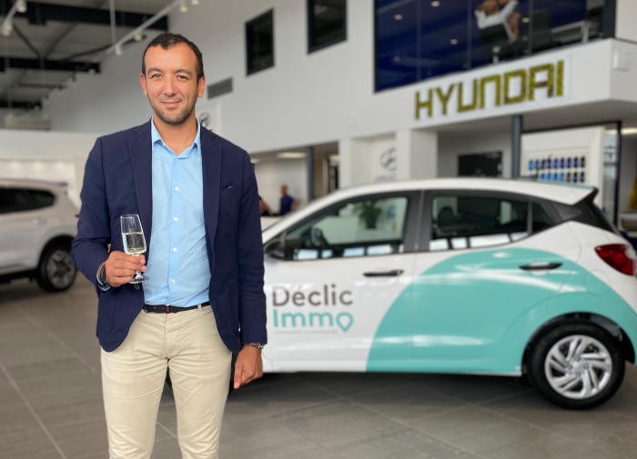 Déclic Immo a offert une voiture à son meilleur conseiller 2021