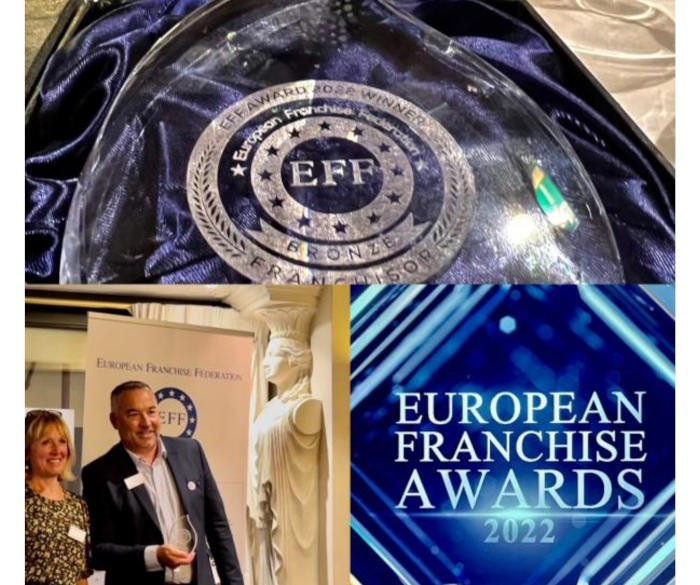 Générale des Services termine sur le podium des European Franchise Awards 2022
