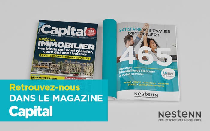 Nestenn est mise en lumière dans le magazine Capital Spécial Immobilier 2022