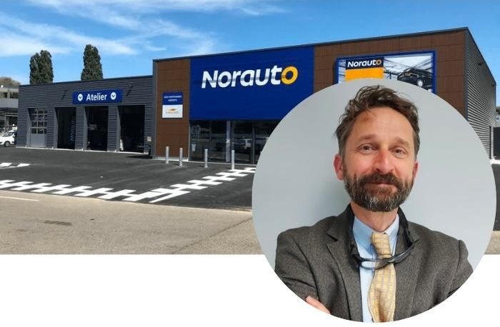 Portrait de Xavier Pajot, chargé d'expansion chez Norauto