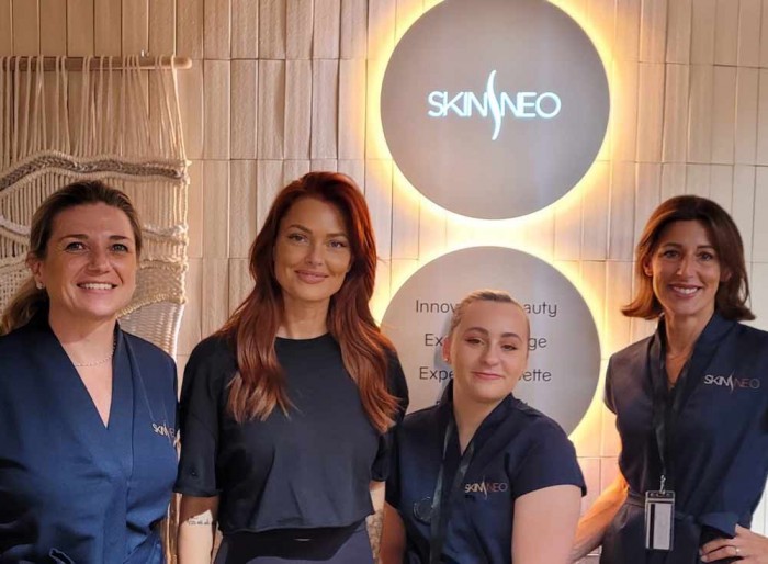 Skinneo : Caroline Receveur a testé les technologies de la marque