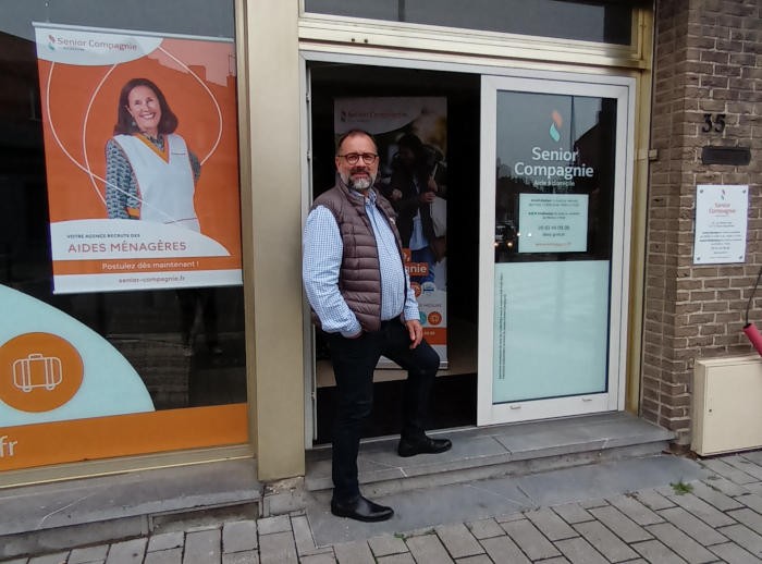« Je suis pleinement satisfait de l’accompagnement de la tête de réseau », Cédric Campion, nouveau franchisé Senior Compagnie de Hénin-Beaumont