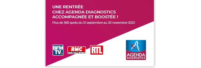 Agenda Diagnostics déploie une nouvelle campagne de communication TV et radio